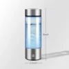 Portable USB Hydrogenated Water Generator Bottle 420ml SPE/PEM (White) | SPE/PEM Technology, For Home and Office Use, Travel, Physical Activities, USB Connection